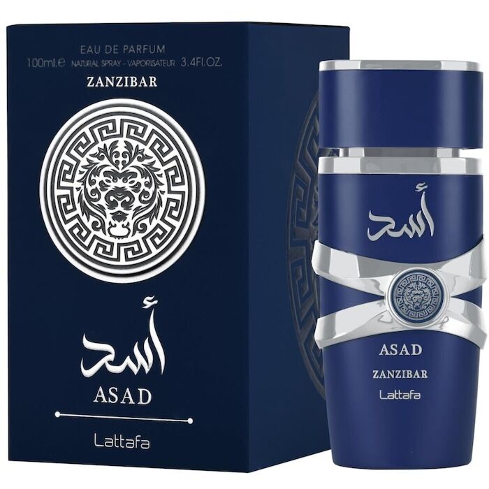 Lattafa Asad Zanzibar EDP 100ml (Blue)
