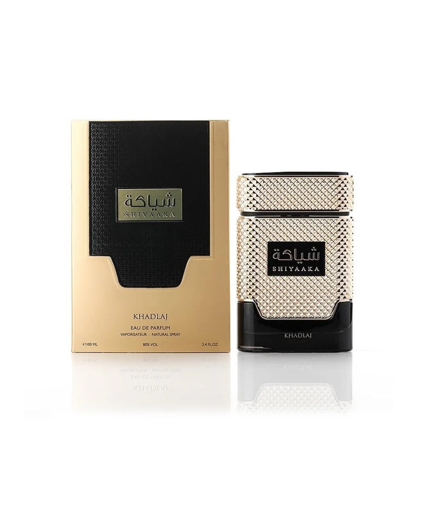 Shiyaaka Khadlaj Black With Gold EDP 100ml